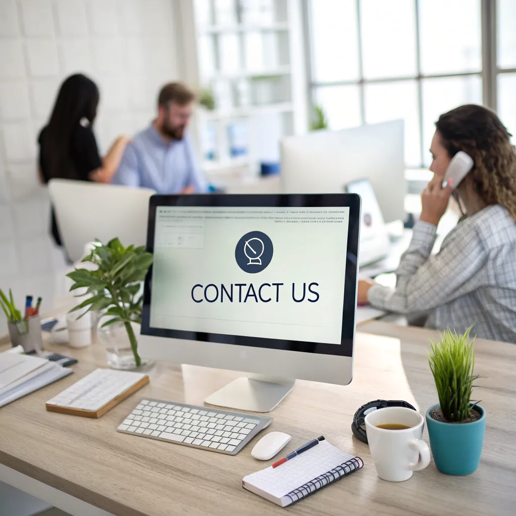 Contact us illustration