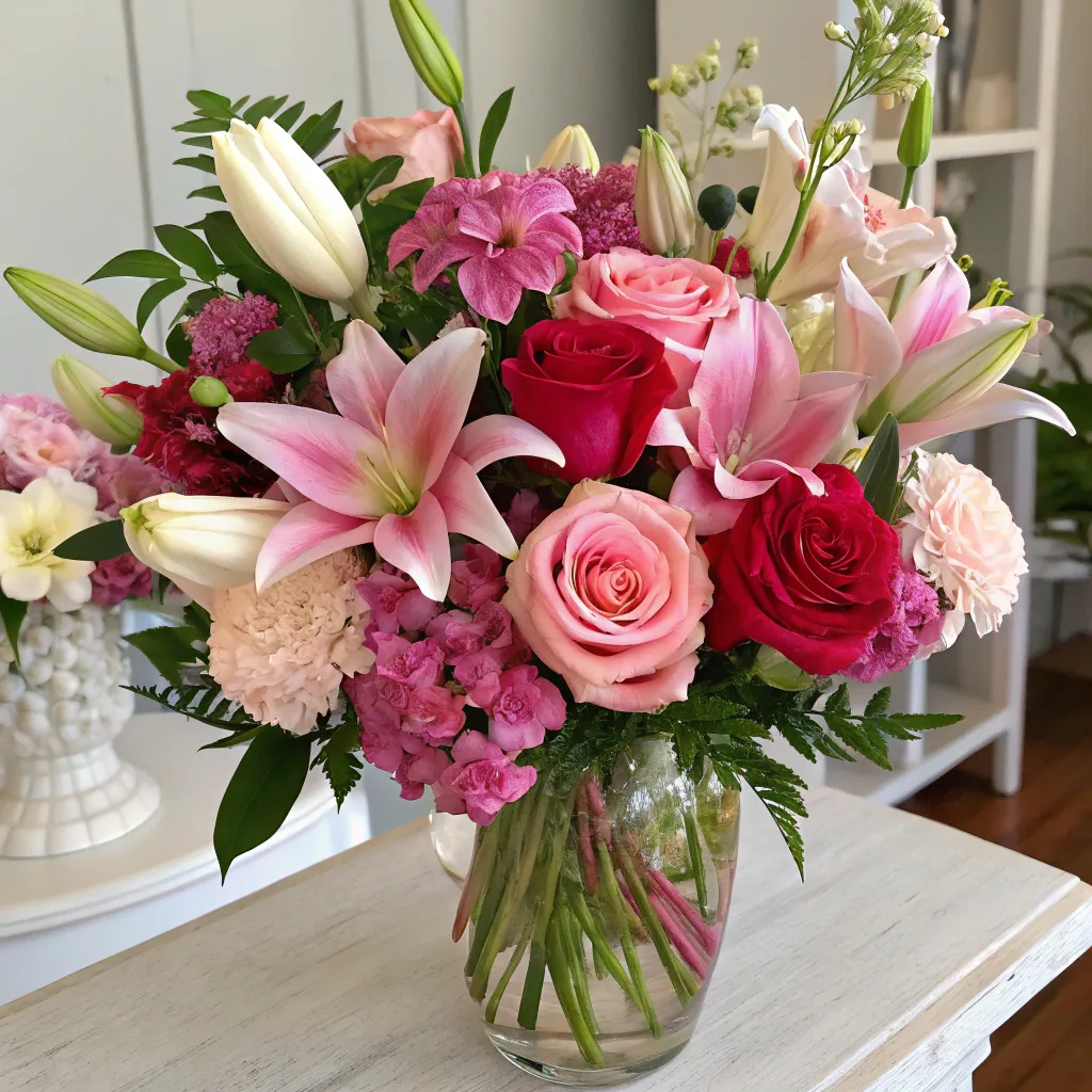 A beautiful floral arrangement
